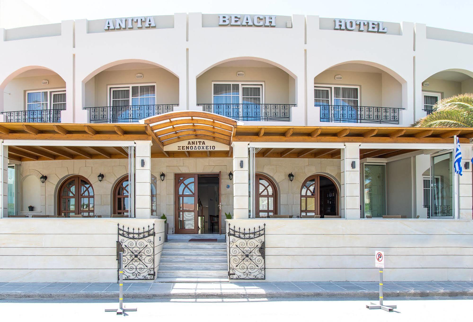 Anita Beach Hotel- Adults Only Rethymno Exterior foto