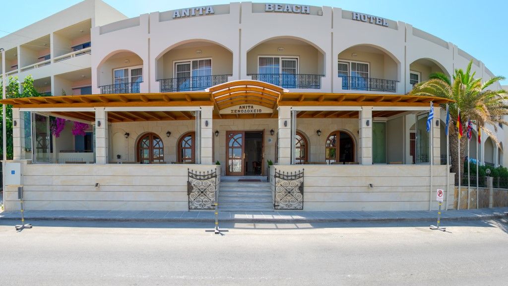 Anita Beach Hotel- Adults Only Rethymno Exterior foto