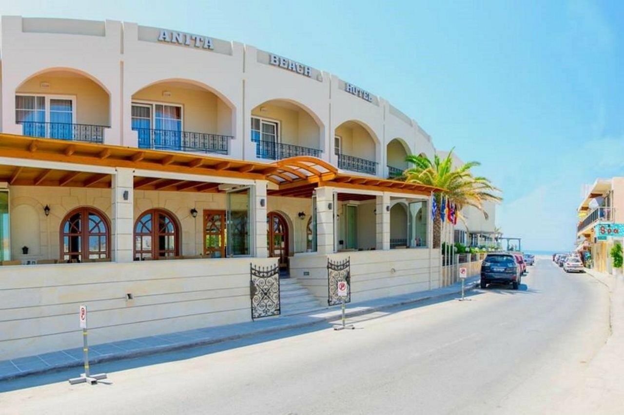 Anita Beach Hotel- Adults Only Rethymno Exterior foto